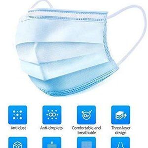 3-Ply Non-Medical Face Masks box, 50 per b…